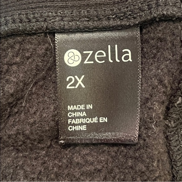 Zella Cara Hoodie Black Size 2X - Picture 10 of 12